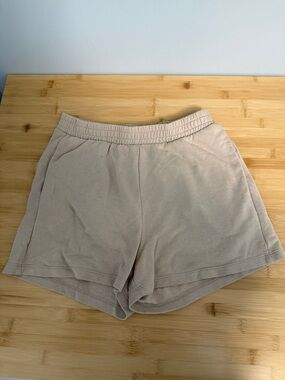 Divided by H&M Size Small Women's Teen Girl Lounge Shorts in Beige